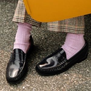 UEC 2 J. Crew loafers: spazzalato leather & velvet size 6.5